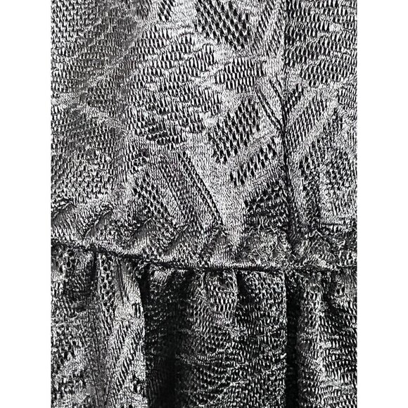 Torrid Intimates Lingerie 4X Black Sexy Neutral Mesh Aztec Western Babydoll 80s - Picture 4 of 12